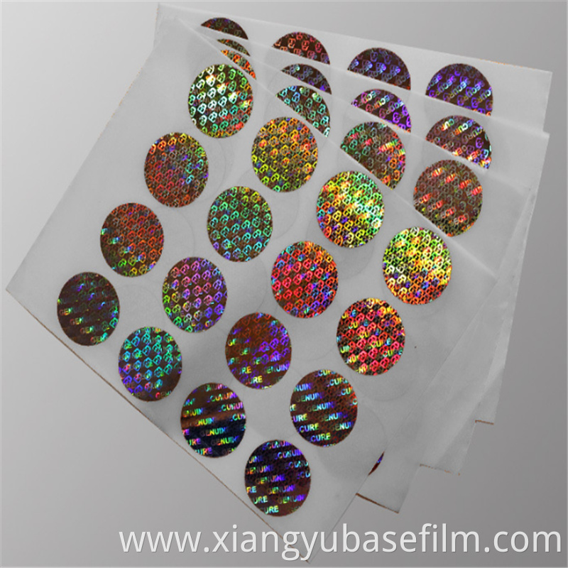 Disposible Laser Basilemma Metallization Holographic Film 3